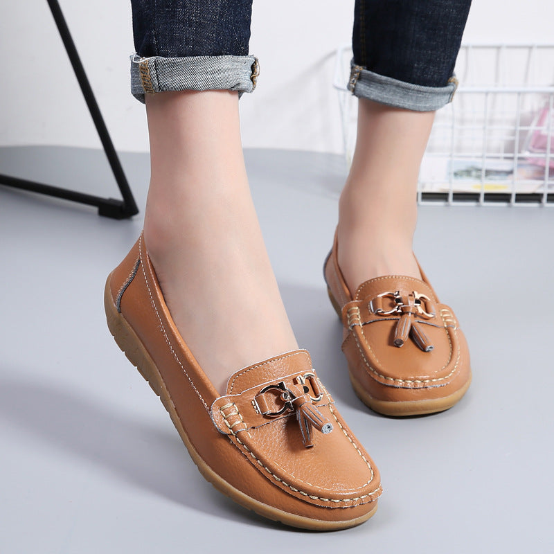 Mocassins Penelope Orthopédiques En Cuir Respirant
