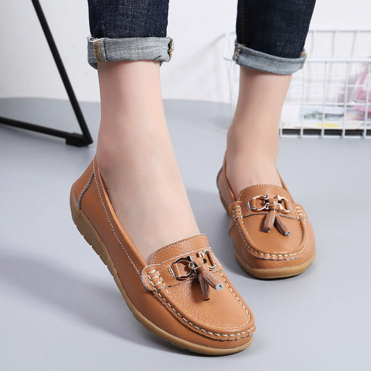 Mocassins Penelope Orthopédiques En Cuir Respirant