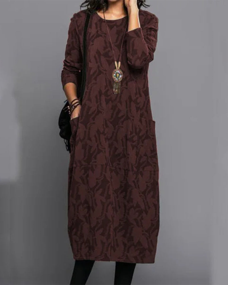 EMILIA | Robe longue élégante