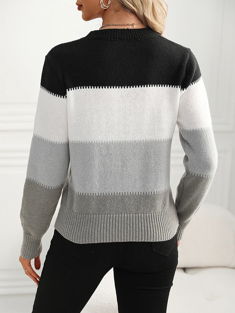 ISABELLE | Pull dégradé élégant
