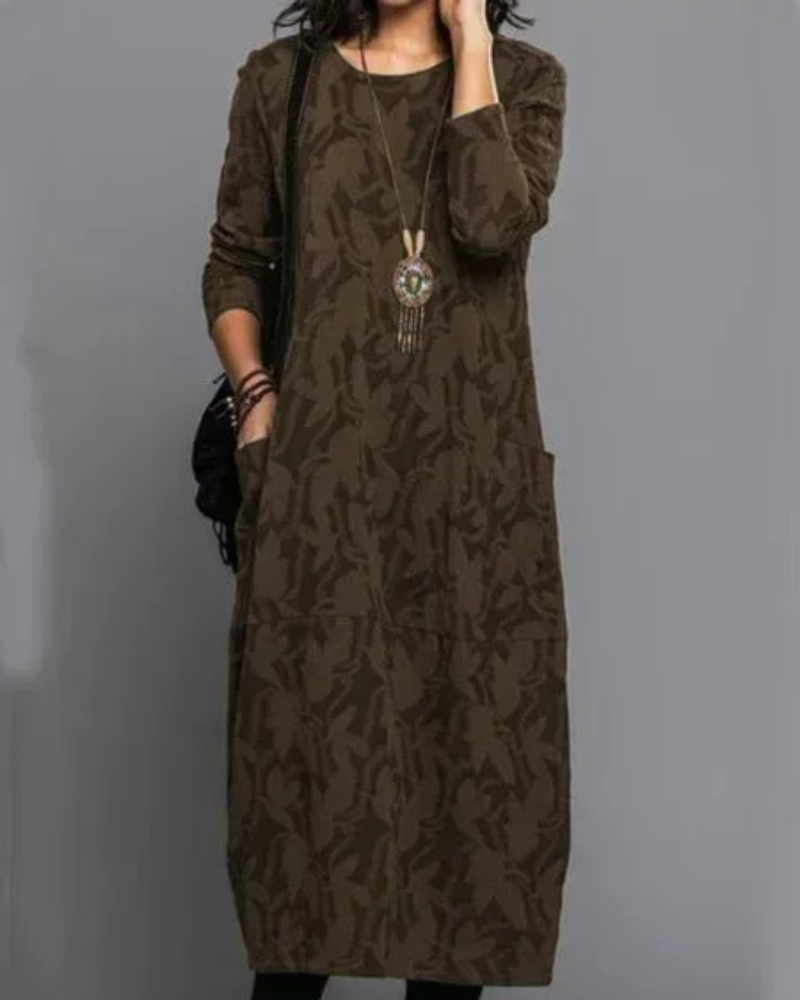 EMILIA | Robe longue élégante