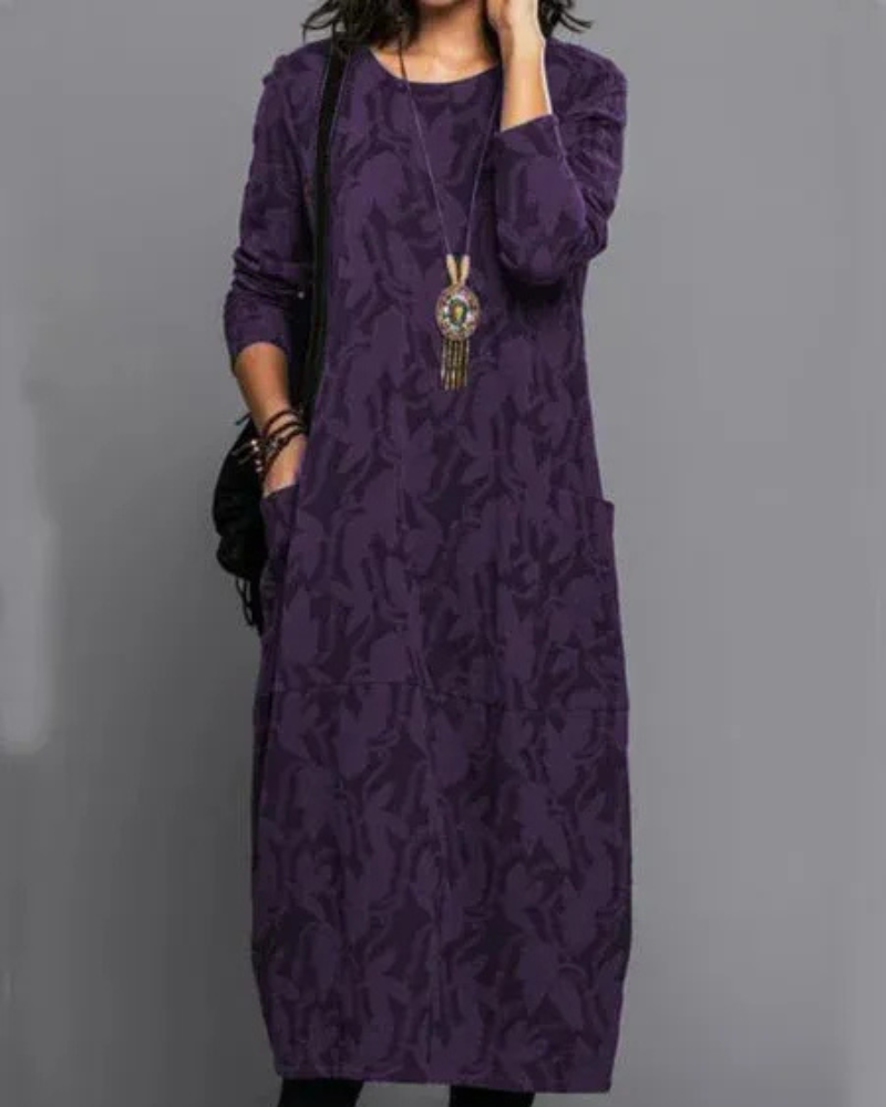 EMILIA | Robe longue élégante