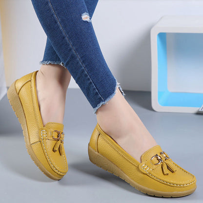 Mocassins Penelope Orthopédiques En Cuir Respirant