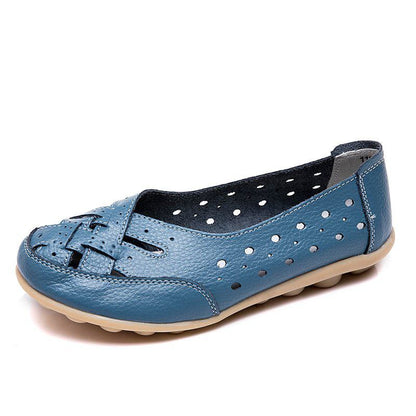Mocassins en cuir  respirant